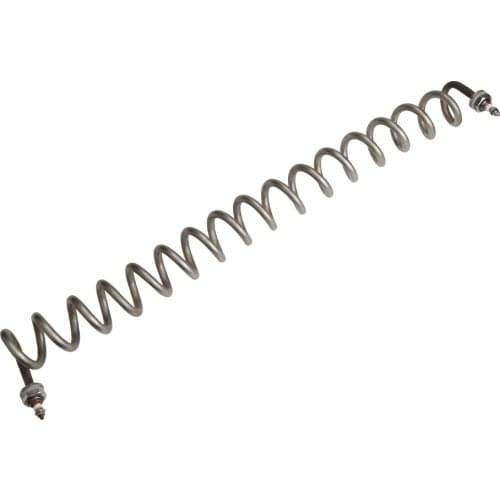 15 Coils Electric Heating Element 220V 2500W for Water Fountain Stainless Steel Electric Water Heater Tube M14 Thread