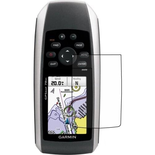3pcs Clear LCD Anti-Scratch Shield Film Screen Protector Cover for Handheld GPS Garmin GPSMap 78 78sc Accessories
