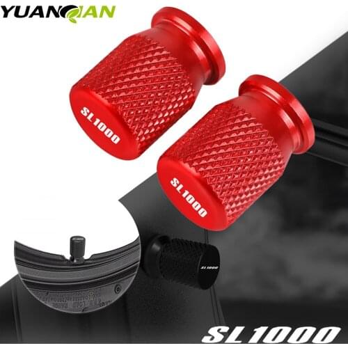 Motorcycle Accessories CNC Aluminum Vehicle Wheel Tire Valve Stem Caps Covers For Aprilia SL1000 SL 1000 Valve Stem Caps Covers