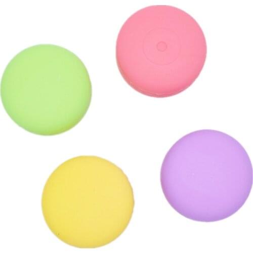 CFen As candy color macaron empty lip balm container cosmetics lip gloss holder/cream jars DIY lip gloss box,100cs/lot