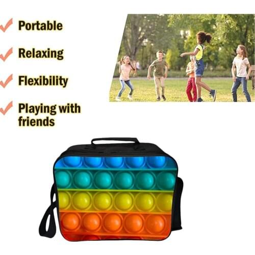 Large And Small Folding Picnic Basket Cooler Box Leak-Proof Thermal Insulation Aluminum Foil Refrigerated Camping Grocery Bag