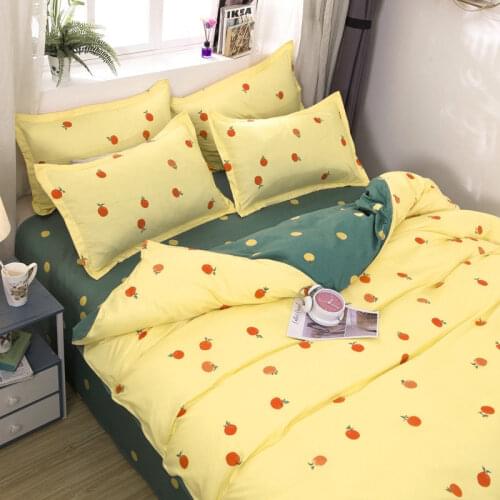 Dual-sided Design Sanded Fabric Duvet Cover Fashion Home Decor Quilt Cover for Adults Full Queen King Size Comforter Cover