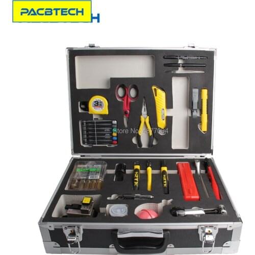 KL-08A Fiber Installation Fiber Tools Fiber Cable Tool Kits Fiber tool box