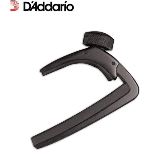 D'addario Planet Waves PW-CP-02 NS Guitar High Performance Capo, Black or Silver Capotraste