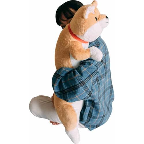 Hot big animal Shiba Inu plush toy giant cartoon corgi dog doll creative soft pillow gift deco 39inch 100cm DY50774
