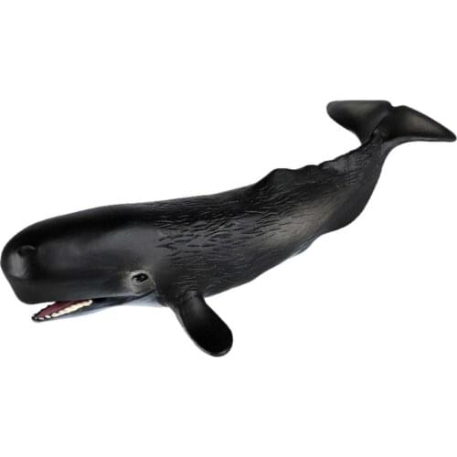 Ocean Simulation Whale Model Whale Sperm Whale Action Toys Figures Kids Educational Collection Model Christmas Gift