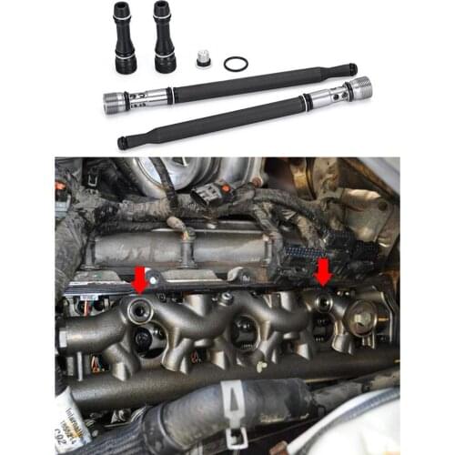 Stand Pipe and Dummy Plug Kit for Ford 2004-2010 6E7Z-9A332-A Powerstroke Diesel