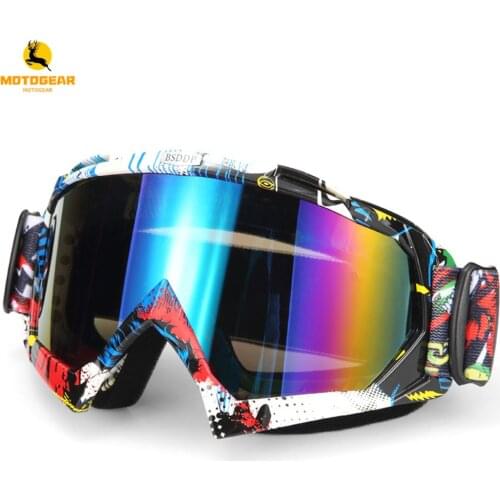 Motocross Goggles Cross Country Skis Snowboard ATV Mask Oculos Gafas Motocross Motorcycle Helmet 1016OG MX Goggles Glasses