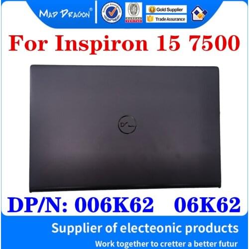 NEW original black LCD Top Cover LCD Back Cover Assembly For Dell Inspiron 15 7500 Laptop Bottom cover 006K62 06K62 0XKPKC XKPKC