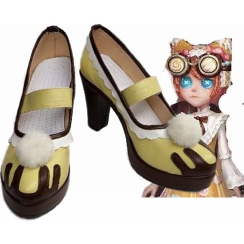 Anime Game Identity V Cosplay Shoes Tracy Reznik Machinists Candy Girl Cos Lolita Shoes Female/male Big Plus