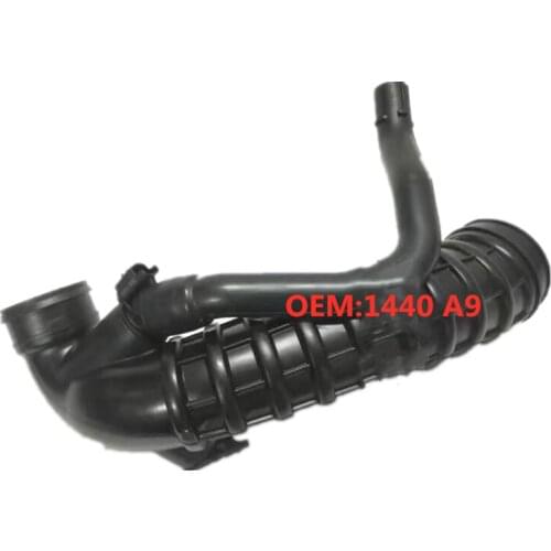 Suitable for Peugeot 207CC air pipe 207CC turbocharged intake pipe turbine connection hose OEM: 1440A9 V757669280