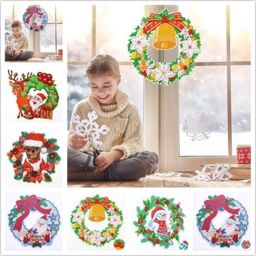Christmas decortion Diamond Embroidery Kit Special Shaped Diamond Painting cross stich diamond Art Home Wall sticker HOME Decor