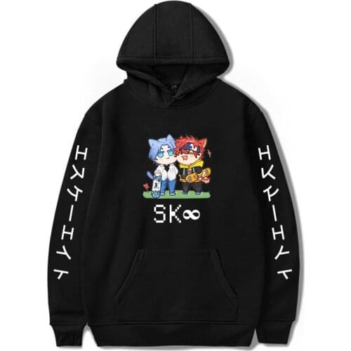 Anime SK8 The Infinity Hoodies Printed Manga Harajuku Langa Hasegawa For Men/Women Oversized Jacket Unisex Coat Pullover Clothes