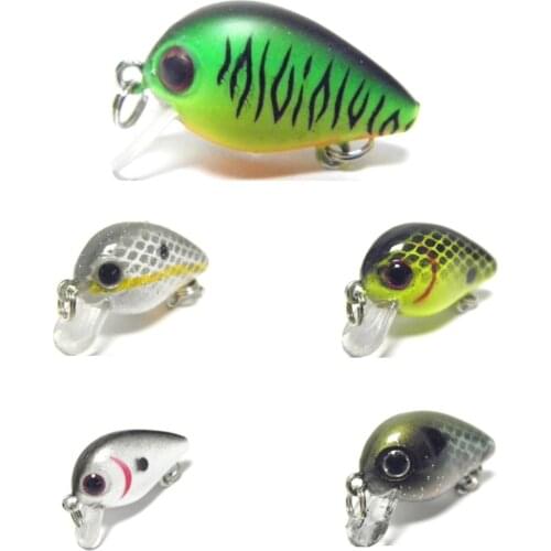 WLure 2.8cm 2g Carp Fishing Lure Fly Fishing Sinking Fresh Water Hard Bait Single 10# Hooks Insect Bait Crankbait C746