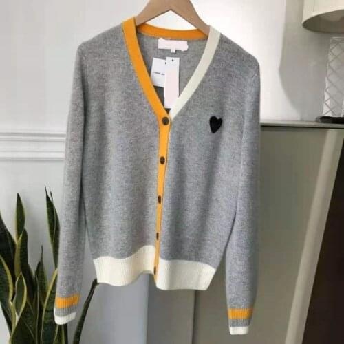 2021 Oversized Women Cardigan Sweater Autumn winter Long Sleeve Knitted Cardigans Outwear V neck Coat for Women Jumper Top