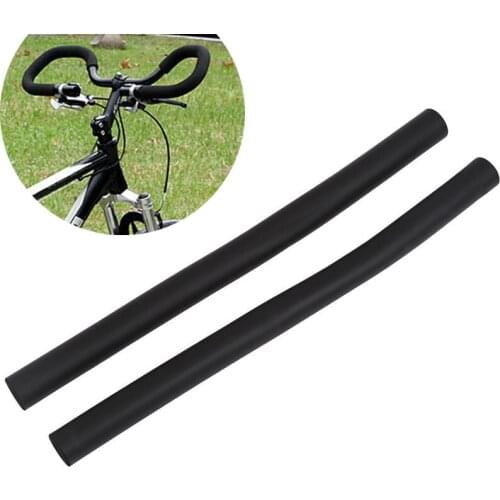 1pair Smooth Soft Tube Sponge Foam Handlebar Cover for Bicycle Cycle MTB Road Bike Mini-bikes Bicycles and Mower Handle Bars