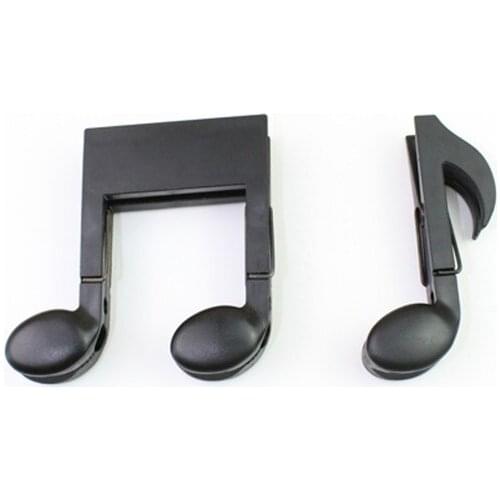 100X Musical Note Shape Clips Craft DIY Notes Letter Paper Clip Novelty Home Clothes Paper Peg Decoration Clothespins for Photo