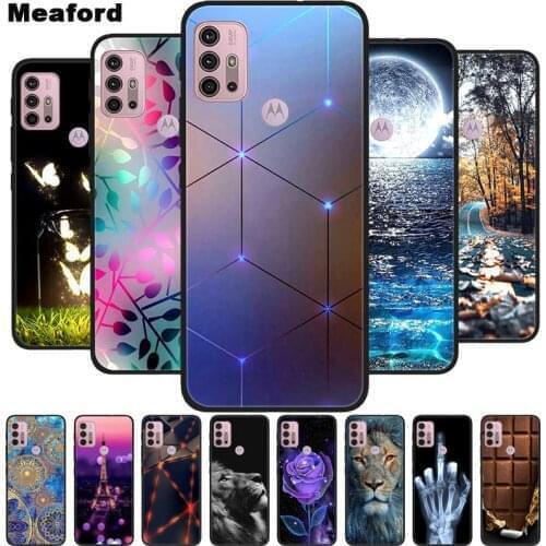 For Moto G20 Case 2021 NEW Fashion Soft Silicone Back Cover For Motorola Moto G20 6.5'' Phone Cases For Moto G 20 Coque Fundas