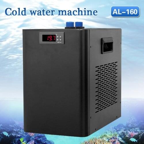 Home aquarium chiller for rapid cooling