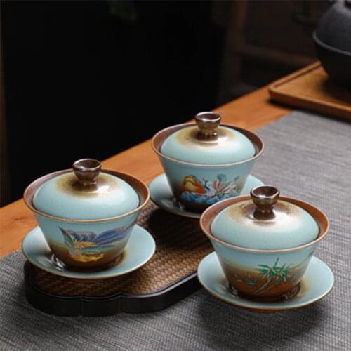 LIZAOTAO Cups With Lid For Pu-erh