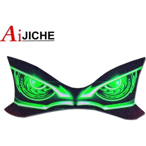 For KAWASAKI Z900 Z 900 2017 2018 2019 Motorcycle Accessories 3D Front Fairing Headlight Sticker Guard Head light Stickers