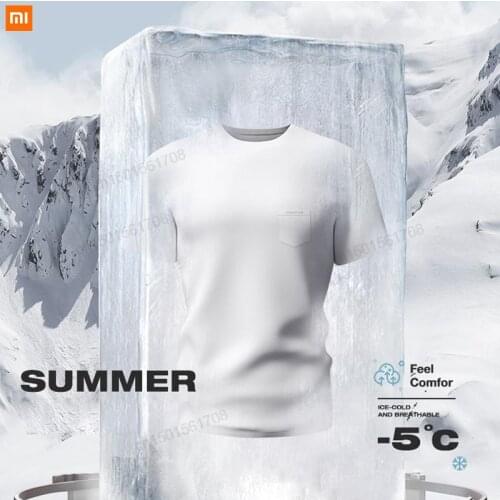 Xiaomi youpin Pajamas mens pure cotton home service 60 long-staple mercerized cotton air-conditioned short-sleeved T-shirt