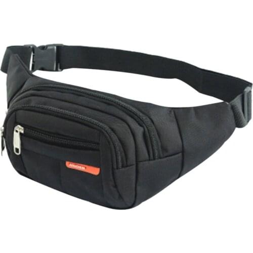 6 Colors New Unisex Waist Pack Men Women Bum Bag Travelling Phone Money Pouch Banana Bags Female Belt Bags