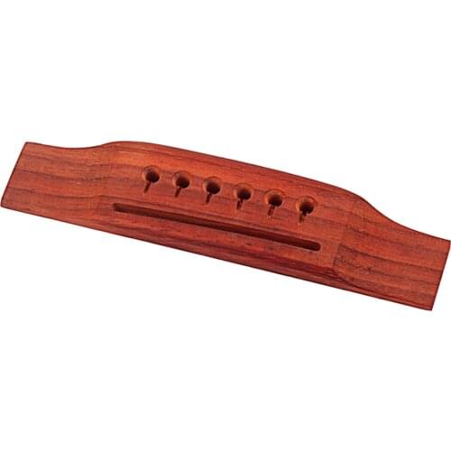 Rosewood Acoustic Folk Guitar Bridge Musical Instrument Replacement Parts