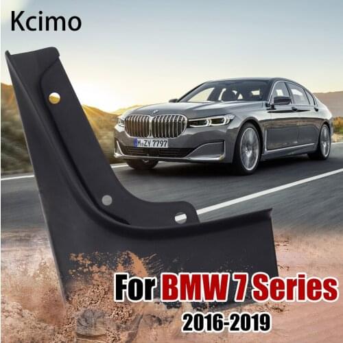 Front Rear Car Mudflap for BMW 7 Series G11 2016~2019 Fender Mud Guard Flap Splash Flaps Mudguards Accessories 2017 2018 6th Gen