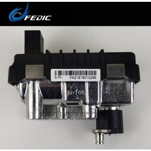 Turbo electronic actuator G-168 712120 6NW009412 726442 Turbo wastegate for Jaguar S Type 2.7 D 152 Kw 207 HP AJ V6 Euro 3 2005