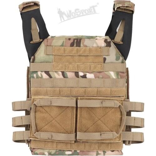 WoSporT Outdoor Tactical Expansion Protection Vest Climbing Hunting Shooting Training Military Army Amphibious Combat Swat Armor