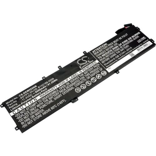 Cameron sino for DELL Precision 5510 5520 5530 M5520 XPS 15 9560 XPS 15 9560 i7-7700HQ XPS 15 9570 5XJ28 6GTPY battery