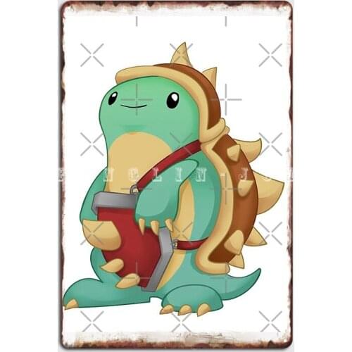 Baby Rammus Metal Sign Wall Mural Vintage Wall Poster Tin Sign Poster