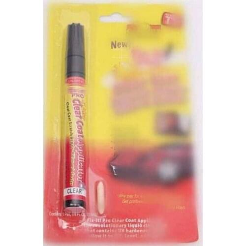 By dhl or ems 200 pcs Fix it PRO Painting Pen Car Scratch Repair for Simoniz Clear Pens As seen on TV Retail Packing adapter