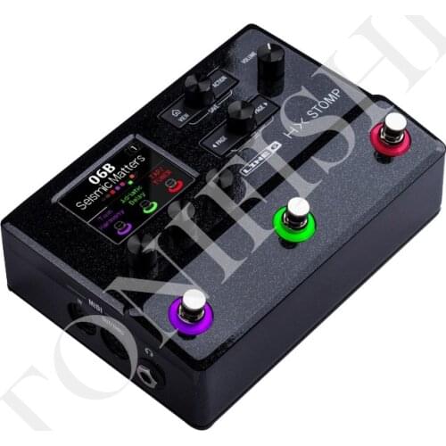 LINE6 HX Stomp electric guitar bass professional multi-effects processor, HELIX LT amp head simulation