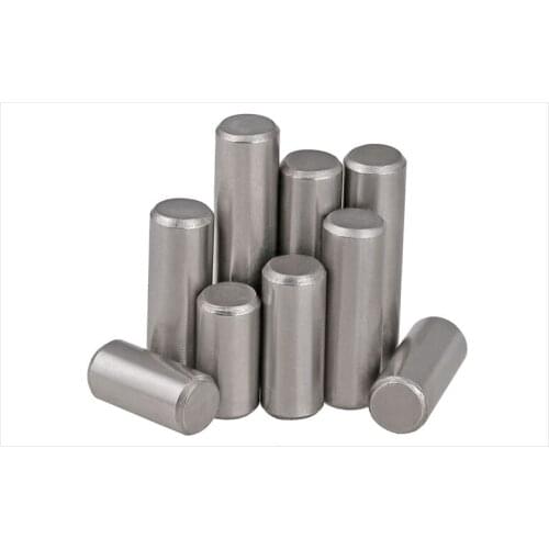 Gb119 Standard Part 304 stainless steel cylindrical pin locating pin fixing pin pin pin M10-M12 5Pcs