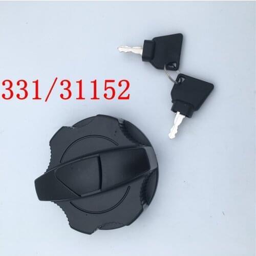 331-31152 3313352 Excavator Fuel Diesel Tank CAP Cover With 2 Key for JCB JS130 JS160 JS220 JS145 JS460 JS210JS18 331/31152