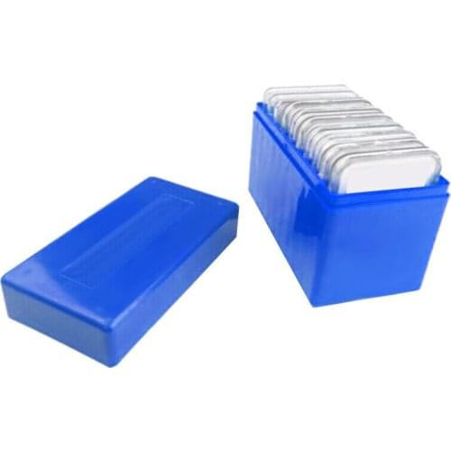 Square Plastic 10 Coin Capacity Holder Slab Storage Box Case Fit for PCCB NGC PCGS