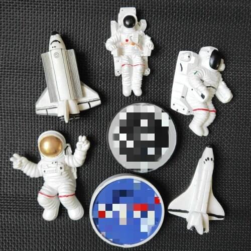 USA Anniversary of Apollo Fridge Magnet Souvenir Decoration The Space Shuttle Astronauts Spacecraft Model Spaceship Magnet Toys