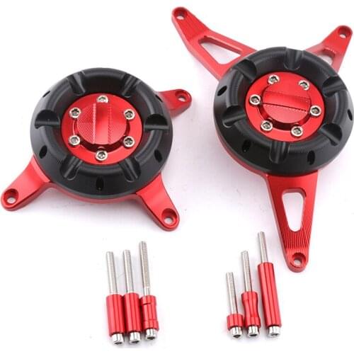 Motorcycle aluminum Accessories left and right engine protection Cover Anti-fall cover For Honda CB650F CBR650F 2014 -2018