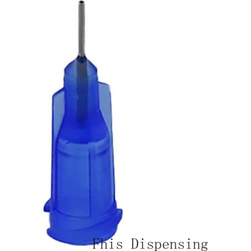 22G 1/4 Inch W/ISO Standard Precision Passivated S.S Dispense Tip with PP Safetylok Hub Glue Dispensing Needle Pack of 1000