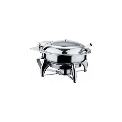 Stainless Steel Chafing Dish Buffet Dinner High Quality With Glass Lid Panela Large Capacity Heat Freshness Storage Party Family