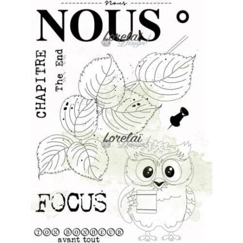 2021NEWTransparent Clear Silicone Stamp/Seal for DIY scrapbooking/photo album Decorative clear stamp A7409