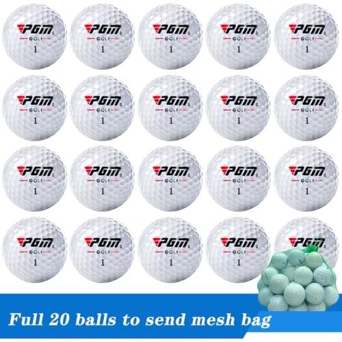 Send The Net Bag! PGM Brand New Genuine Golf Special Game Ball 2-3 Layer Practice Ball Stronger Than Second-hand Ball