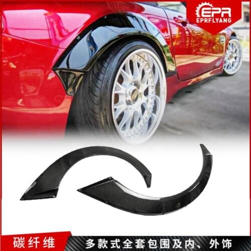 Suit For Mx5 Mazda Refits Nc Carbon Fiber Wheel, Wide Body Rear Wheel Eyebrow with Rallybacker