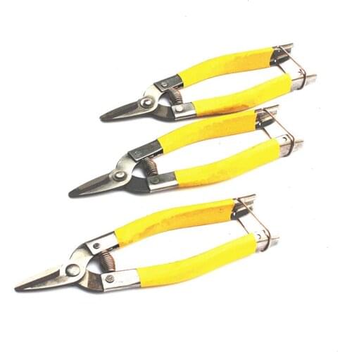 Stainless Steel Cutting Tools Tree Flower Cutter Shears Anti-slip Gardening Pruning Shear Scissor Handheld Plant Pruner