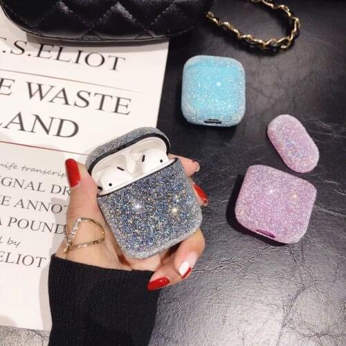 Bling Luxury Diamonds Case For Airpods Case Candy Colors Girl Protective Cover For Airpods 2 1 Pro Airpods pro earphone cases