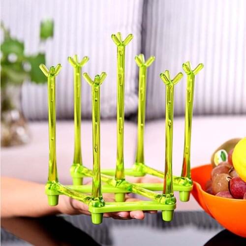 Foldable Bottle Rack Baby Infant Nipple Kitchen Drying Storage Drainer Portable Stand Hygienic Travel Feeding Bottle Cup Rack