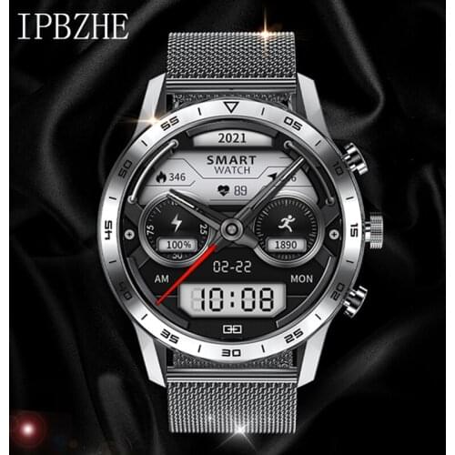Ipbzhe Smart Watch Men ECG Blood Oxygen Music Sport Bluetooth Call Smart Watch Women Android SmartWatch For HuaWei Samsung Phone