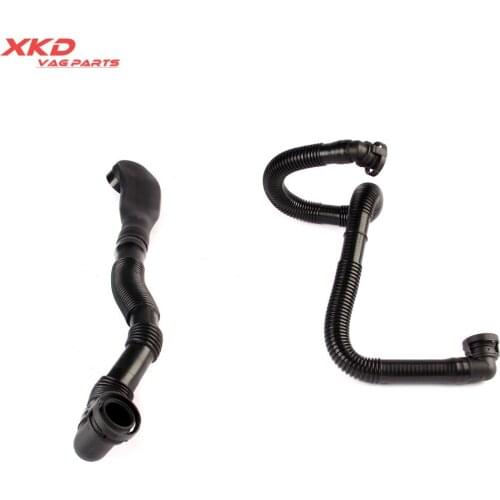 2Pcs Air Pump Connecting Pipes Fit For V-W Passat 2001-2005 1.8T 3B0 131 149 F 058 133 817 H